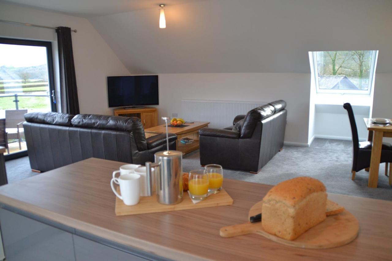 Gerycastell Luxury Holiday Apartment With Stunning Views & Ev Station Point Carmarthen Bagian luar foto